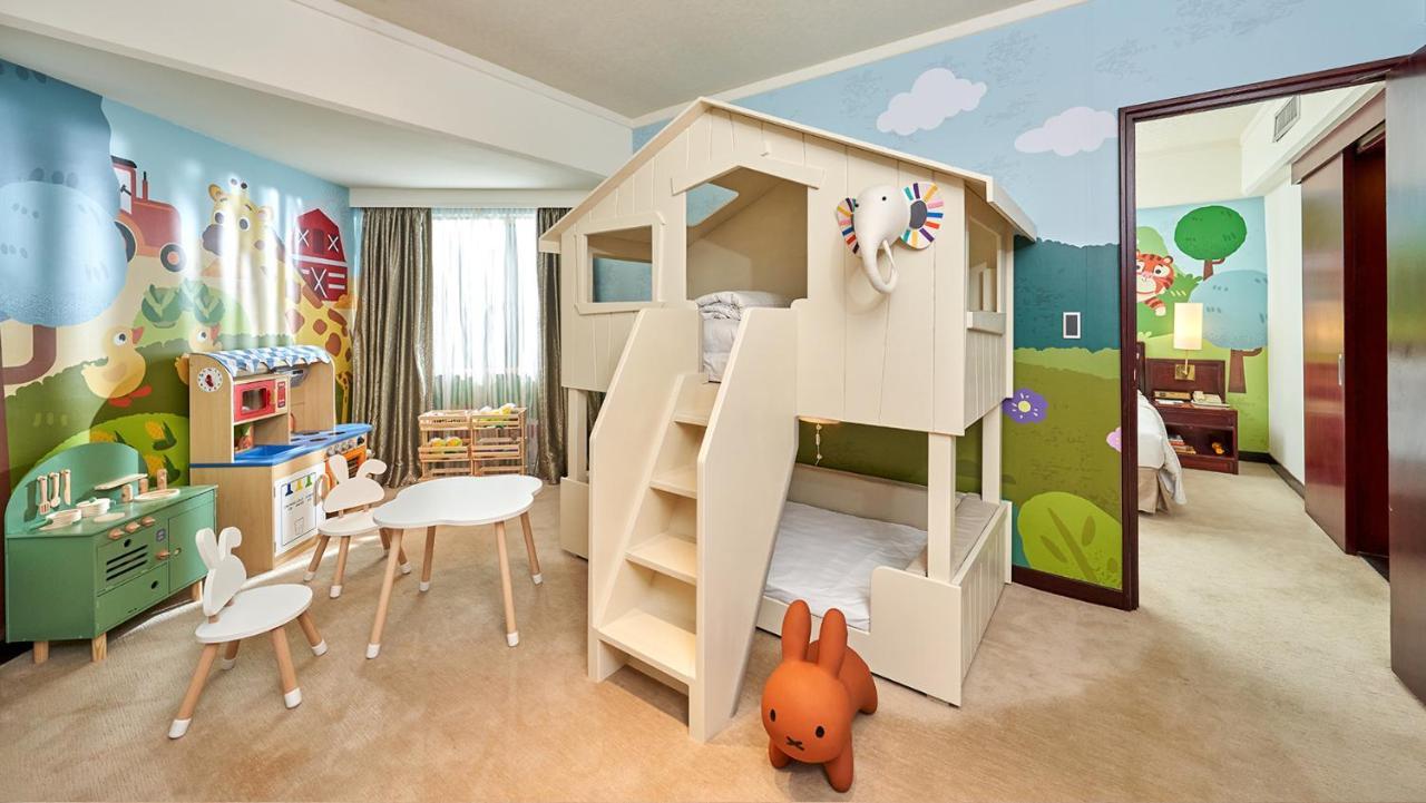 The Howard Plaza Hotel Taipé Exterior foto A bunk bed