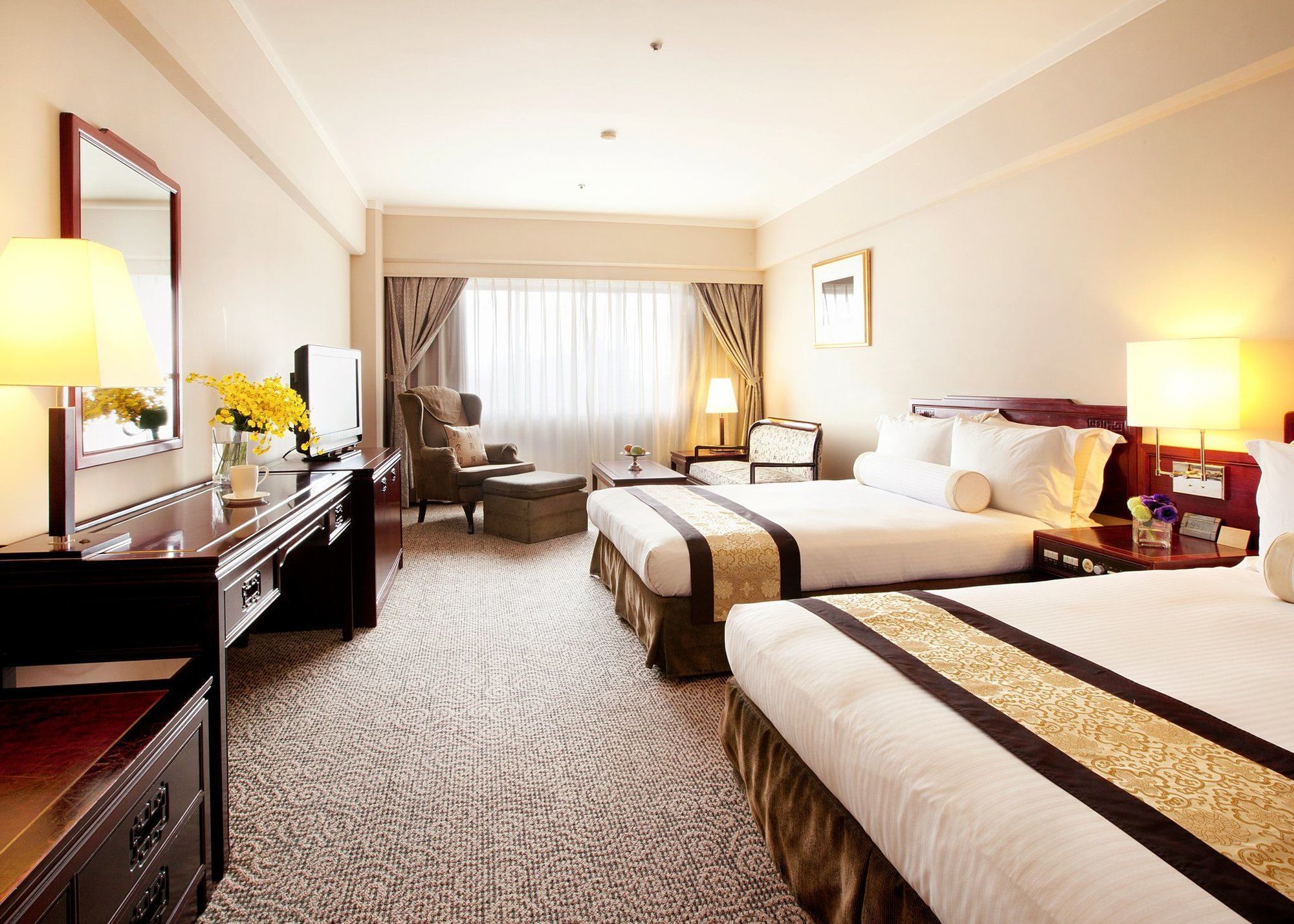 The Howard Plaza Hotel Taipé Exterior foto Deluxe Room